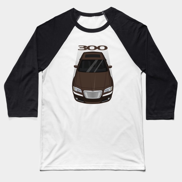 Chrysler 300C 2011-2014 - Luxury Brown Baseball T-Shirt by V8social